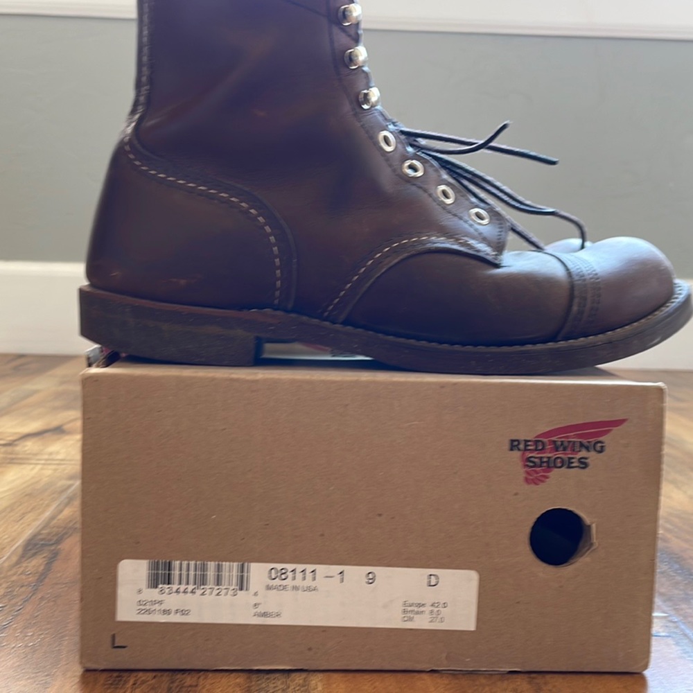 Heritage - Style 8111
IRON RANGER
MEN'S 6-INCH BOOT IN AMBER HARNESS LEATHER